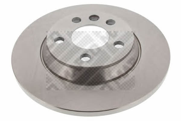 Mapco 15881 Rear brake disc, non-ventilated 15881