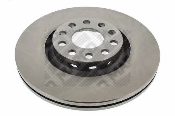 Mapco 15885 Front brake disc ventilated 15885