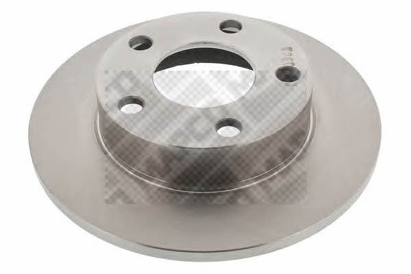 Mapco 15887 Rear brake disc, non-ventilated 15887