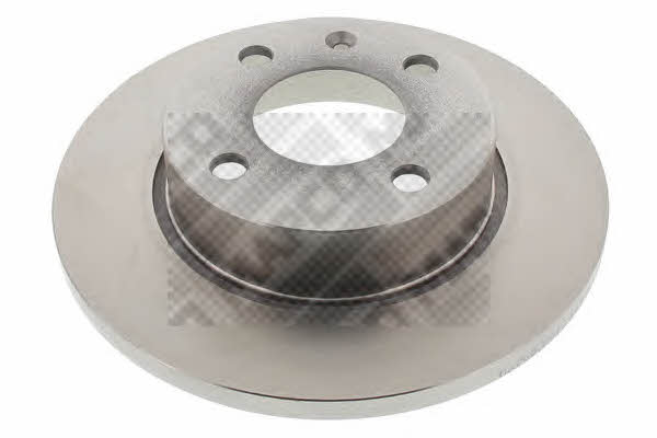 Mapco 15912 Unventilated front brake disc 15912