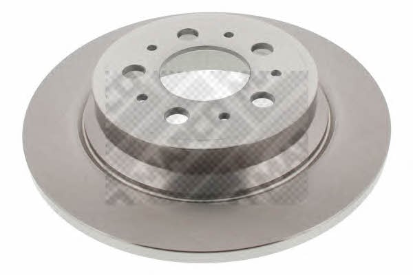 Mapco 15967 Rear brake disc, non-ventilated 15967