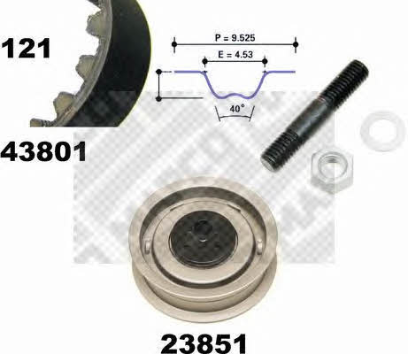 Mapco 23801 Timing Belt Kit 23801