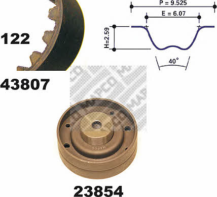  23807 Timing Belt Kit 23807