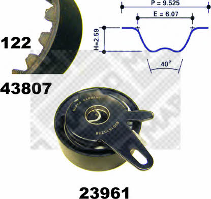 Mapco 23839 Timing Belt Kit 23839