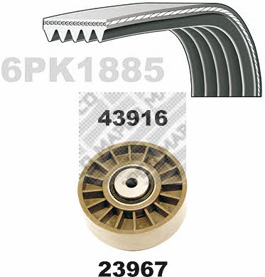 Mapco 23916 Drive belt kit 23916