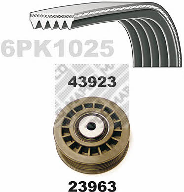 Mapco 23923 Drive belt kit 23923