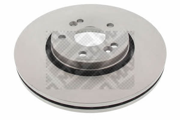 Mapco 25101 Front brake disc ventilated 25101