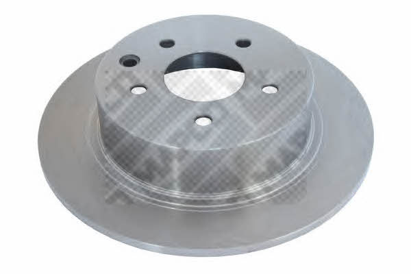 Mapco 25239 Rear brake disc, non-ventilated 25239