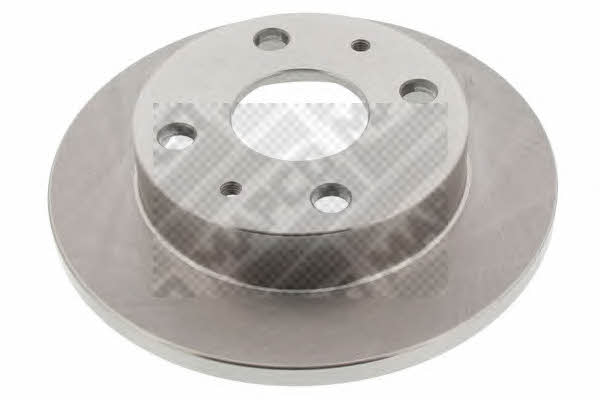 Mapco 25505 Unventilated front brake disc 25505