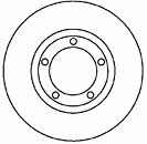 Mapco 25511 Front brake disc ventilated 25511