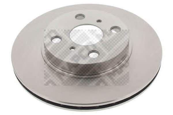 Mapco 25550 Front brake disc ventilated 25550
