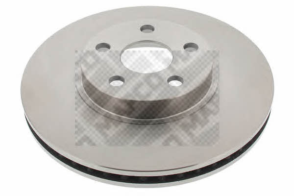 Mapco 25553 Front brake disc ventilated 25553