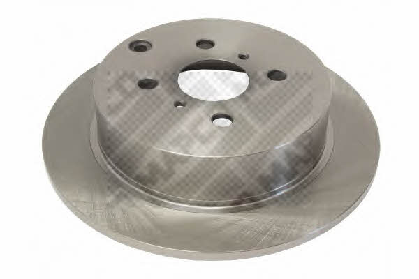 Mapco 25565 Rear brake disc, non-ventilated 25565