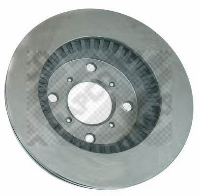 Mapco 25595 Front brake disc ventilated 25595