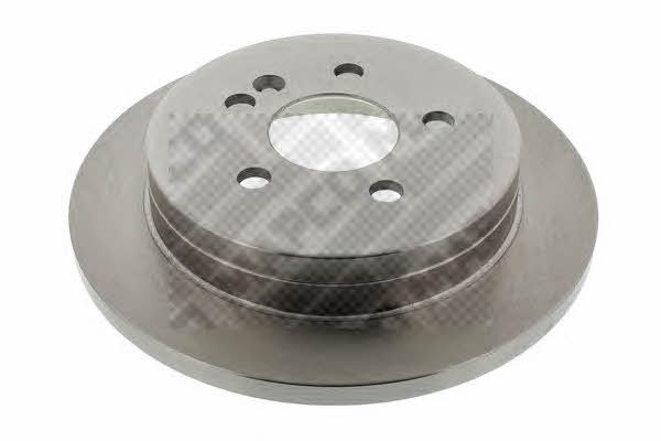 Mapco 25811 Rear brake disc, non-ventilated 25811