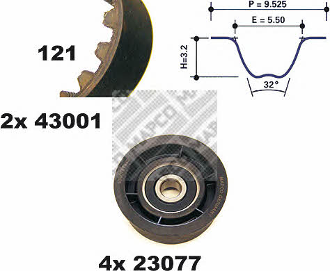  23001 Timing Belt Kit 23001