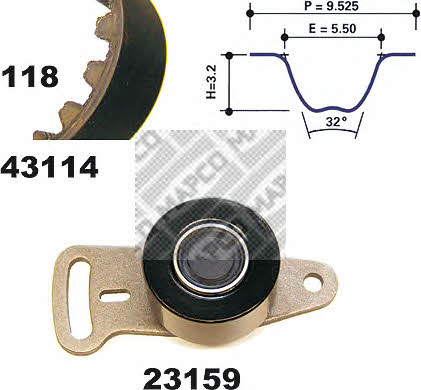  23114 Timing Belt Kit 23114