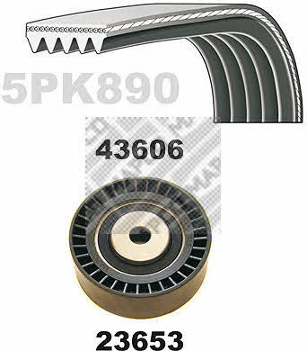 Mapco 23606 Drive belt kit 23606