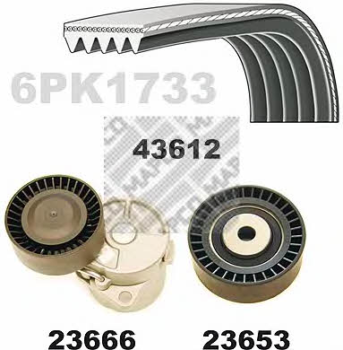 Mapco 23616 Drive belt kit 23616