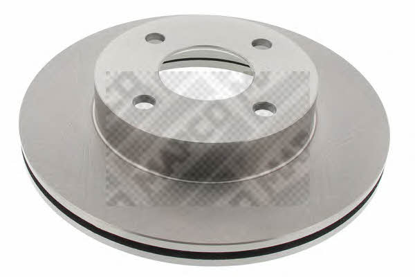 Mapco 45502 Front brake disc ventilated 45502