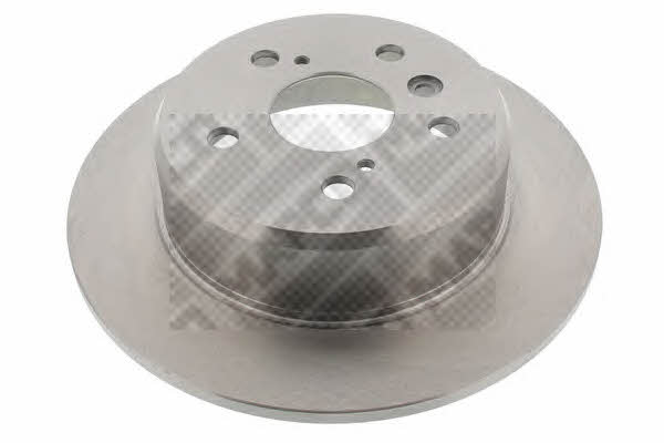 Mapco 45554 Rear brake disc, non-ventilated 45554
