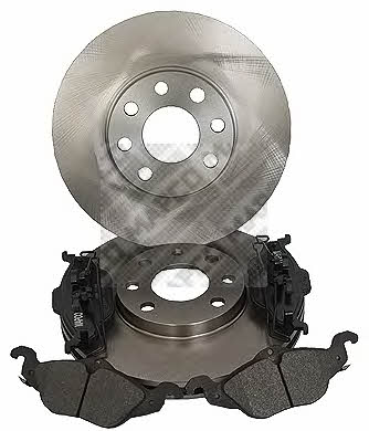  47754 Front ventilated brake discs with pads, set 47754