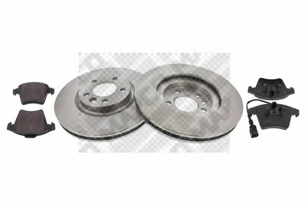 Mapco 47777 Front ventilated brake discs with pads, set 47777