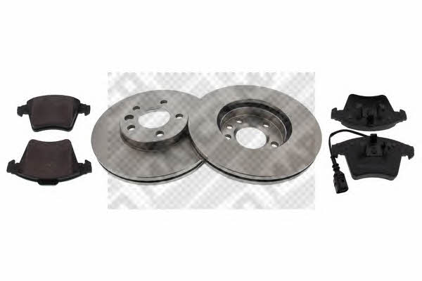 Mapco 47779 Front ventilated brake discs with pads, set 47779