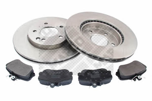 Mapco 47807 Front ventilated brake discs with pads, set 47807