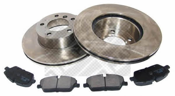  47890 Front ventilated brake discs with pads, set 47890
