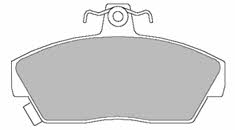 Mapco 6526 Brake Pad Set, disc brake 6526