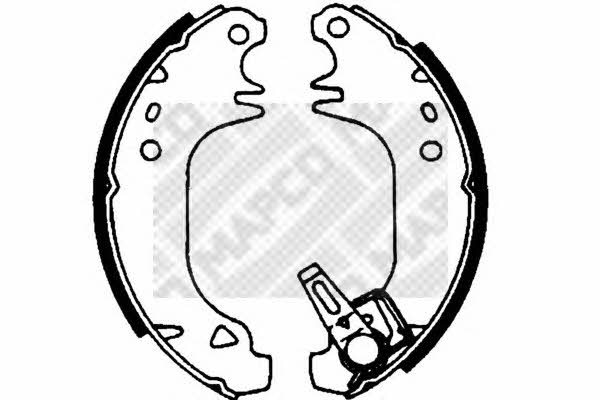 Mapco 8318 Brake shoe set 8318