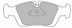 Mapco 6417 Brake Pad Set, disc brake 6417