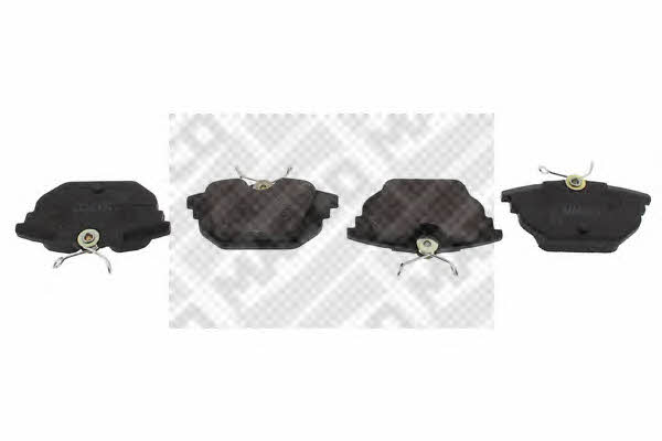 Mapco 6483 Brake Pad Set, disc brake 6483