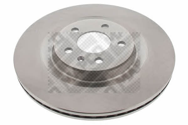 Mapco 45839 Rear ventilated brake disc 45839