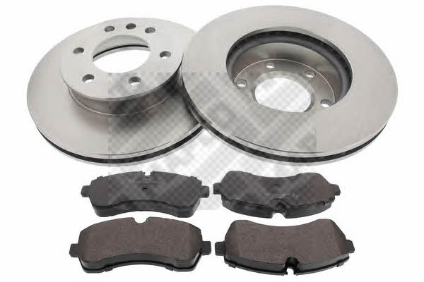  47917 Front ventilated brake discs with pads, set 47917