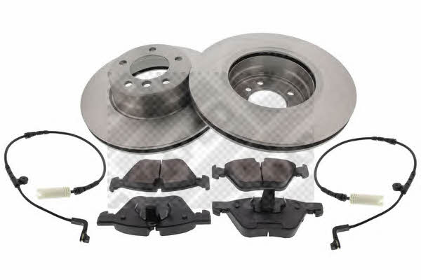  47875 Front ventilated brake discs with pads, set 47875