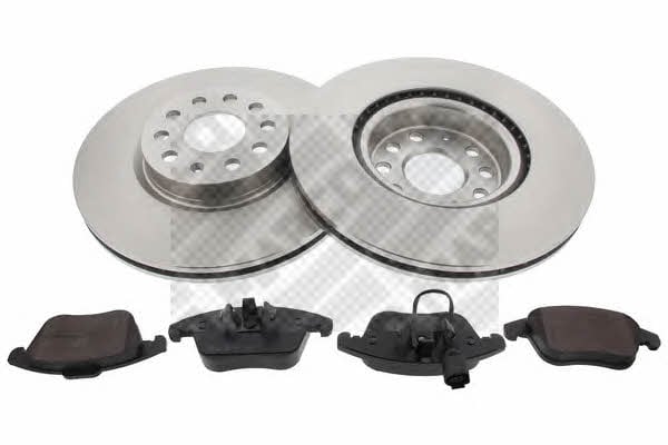  47921 Front ventilated brake discs with pads, set 47921
