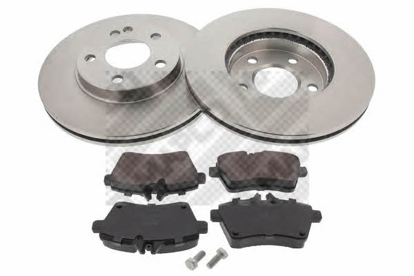 Mapco 47815 Front ventilated brake discs with pads, set 47815