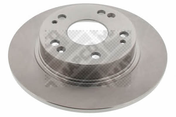 Mapco 25246 Rear brake disc, non-ventilated 25246