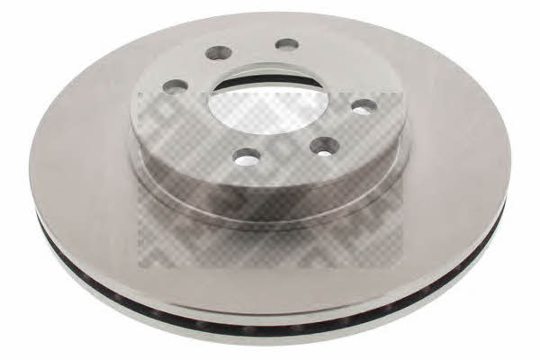 Mapco 25598 Front brake disc ventilated 25598