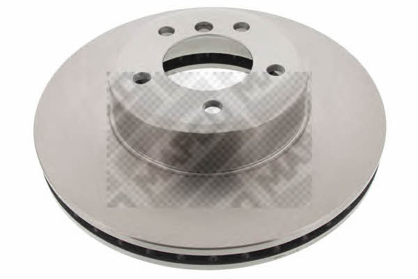 Mapco 25781 Front brake disc ventilated 25781