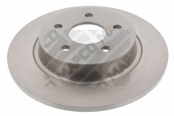 Mapco 25817 Rear brake disc, non-ventilated 25817