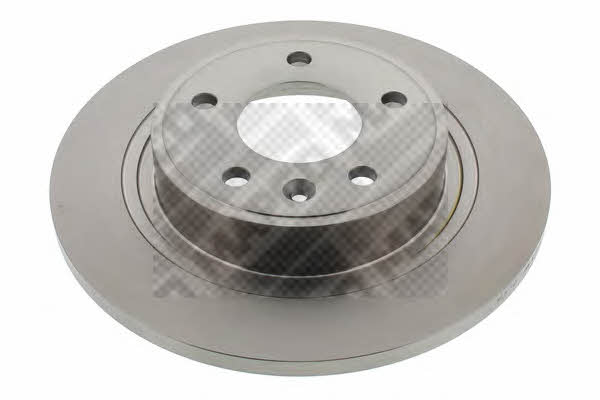 Mapco 25859 Rear brake disc, non-ventilated 25859
