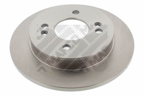 Mapco 45572 Rear brake disc, non-ventilated 45572