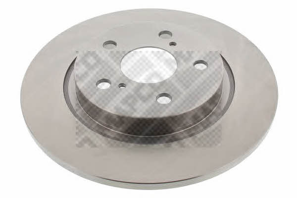 Mapco 45576 Rear brake disc, non-ventilated 45576