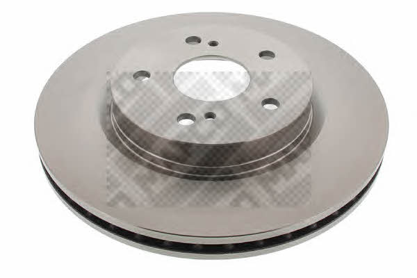 Mapco 45580 Front brake disc ventilated 45580