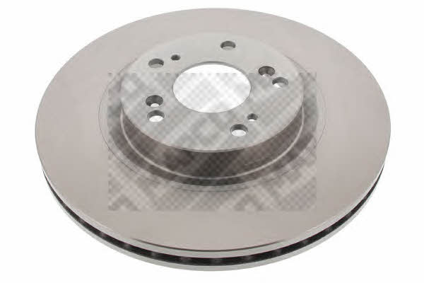Mapco 25208 Front brake disc ventilated 25208