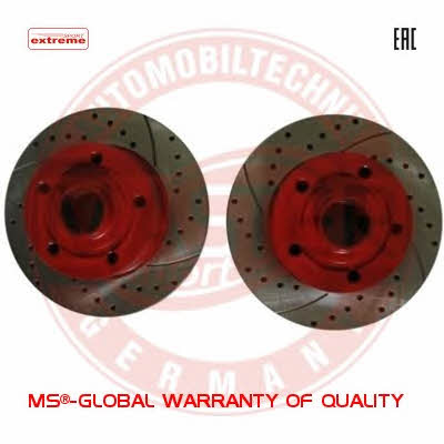 Master-sport 24011002101SE-SET-MS Rear brake disc, non-ventilated 24011002101SESETMS