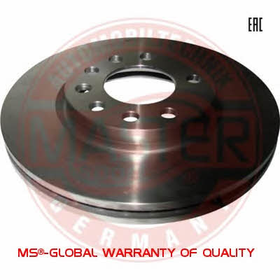 Master-sport 24-0126-0146-1-SET-MS Front brake disc ventilated 24012601461SETMS